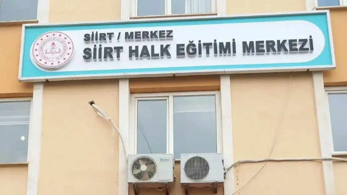 Siirt Halk Eğitim Merkezi'nde 2024-2025 Eğitim Yılı İçin Kurs Başvurularında Son Günler