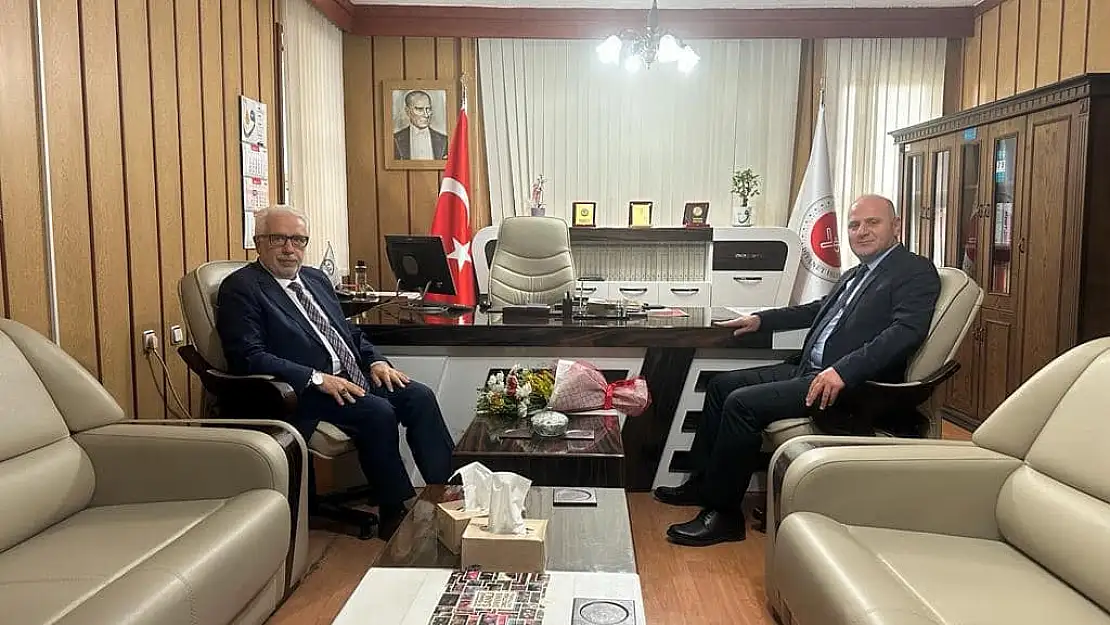 Siirt İl Milli Eğitim Müdürü Sadoğlu'ndan Müftü Pinal'e Ziyaret