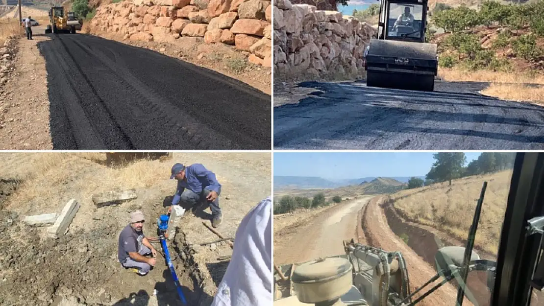 Siirt Köylerinde Altyapı Yenilemeleri Devam Ediyor