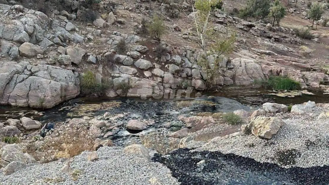 Siirt-Şırnak Yolundaki Dereye 'Petrol Maddesi' Dökülüyor! Elimizde Az Kalan Piknik Alanı Yok Edilmeye Çalışılıyor...