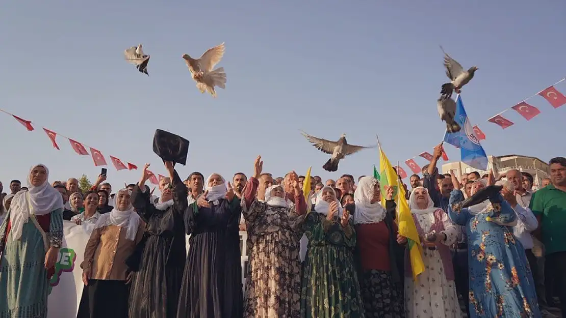 Siirt'te 1 Eylül Dünya Barış Günü Yürüyüşü Düzenlendi