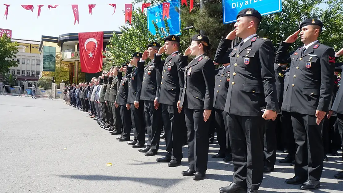 Siirt'te, Gaziler Günü nedeniyle tören düzenlendi