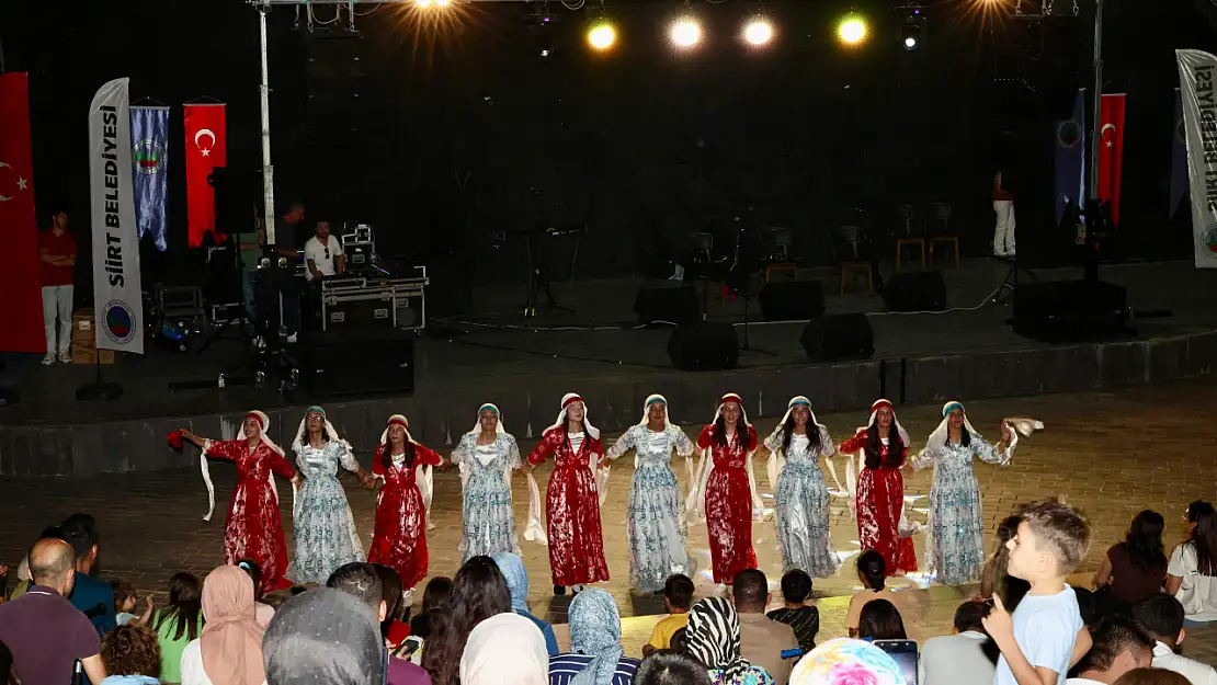 Siirt'te Halk Konseriyle Kültür ve Müzik Şöleni