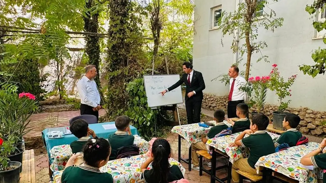 Siirt'te İlk Ders Doğada İşlendi: Çocuklara Çevre Sevgisi Aşılandı