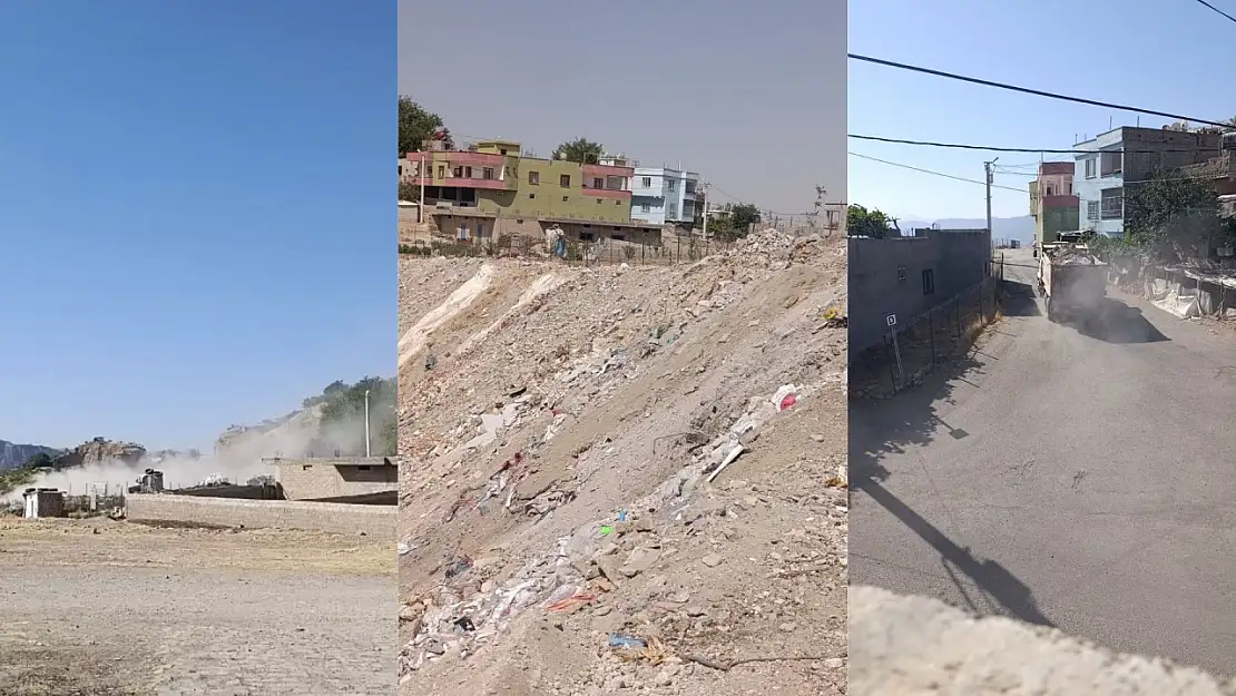 Siirt'te Mahalleli Moloz Kabusu Yaşıyor! Vatandaşların Sağlığı Tehdit Altında!