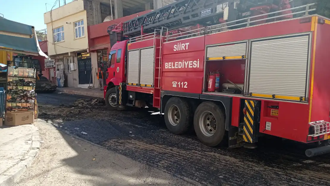 Siirt'te piknik tüpü alev aldı, korku dolu anlar yaşandı!