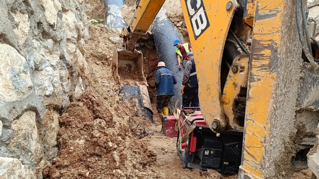 Siirt'te Su Kesintisine Neden Olan Arıza SİSKİ Tarafından Hızla Giderildi