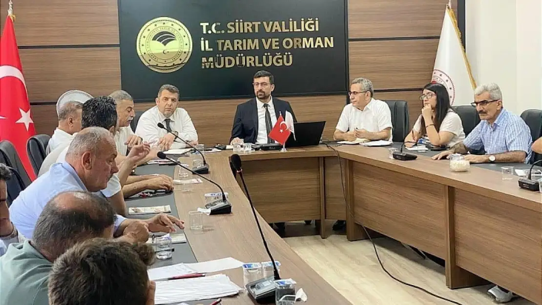 Siirt'te Yeni Hayvancılık Destekleme Modeli Hakkında Bilgilendirme Toplantısı Düzenlendi