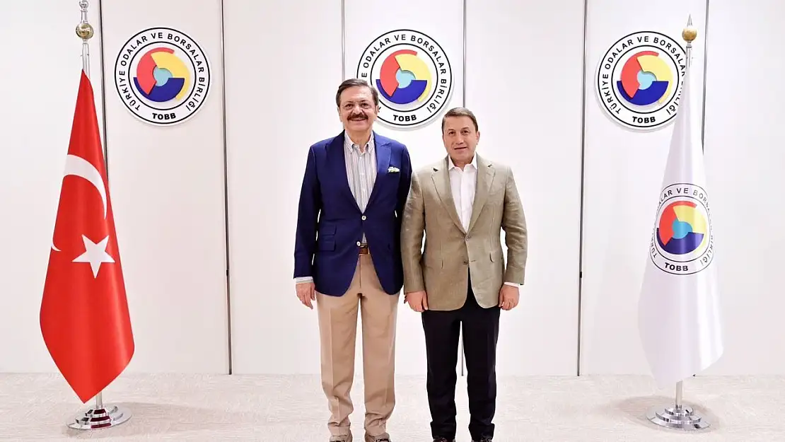 Siirt TSO Başkanı Güven Kuzu'dan TOBB Başkanı Hisarcıklıoğlu'na ziyaret