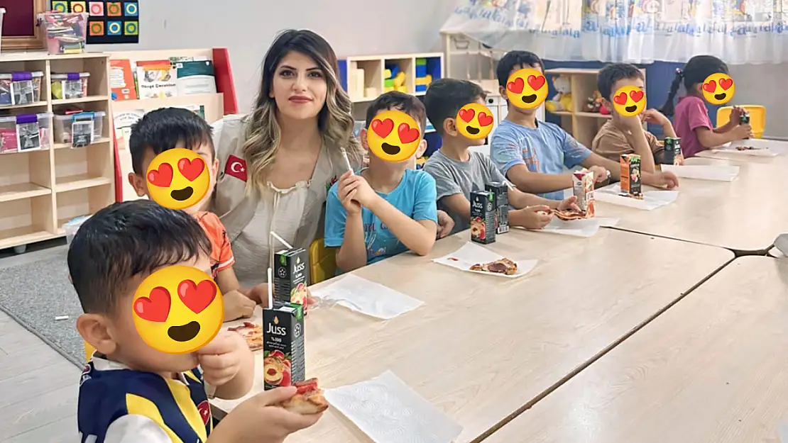 Siirt Vakfı'ndan Miniklere Lezzetli Sürpriz: Pizza ve Meyve Suyu Dağıtımı Gerçekleşti