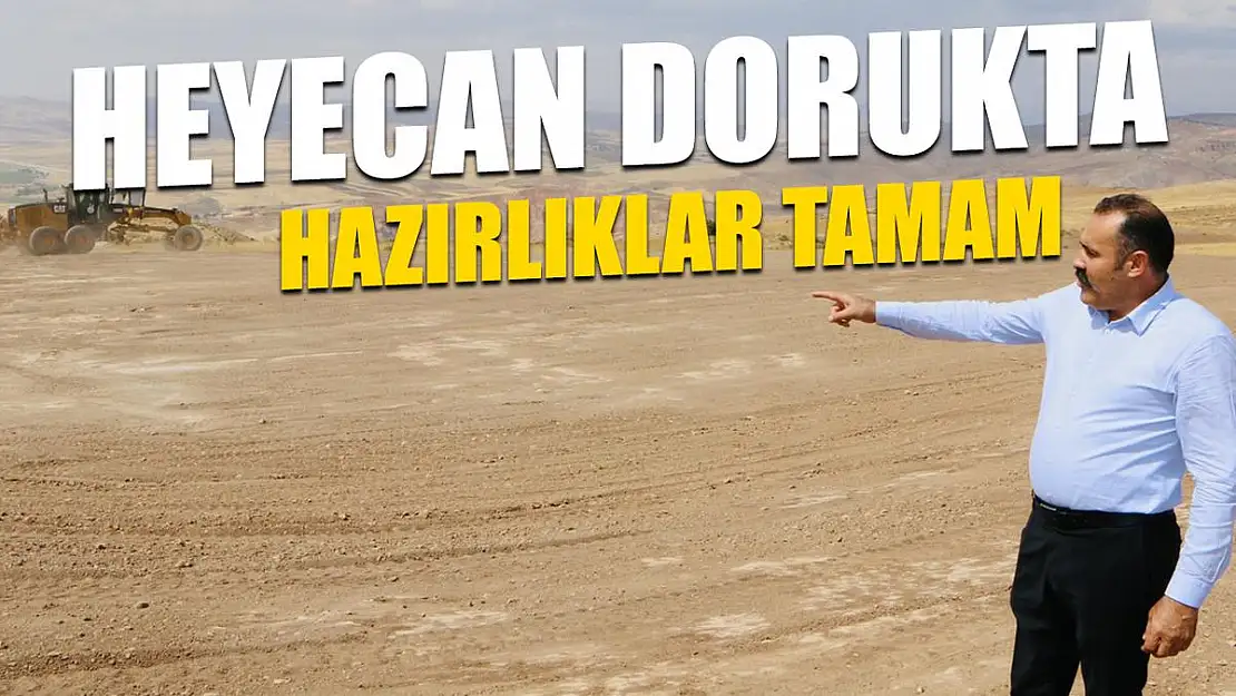 Siirt'te Düzenlenecek Türkiye Yamaç Paraşütü Şampiyonası İçin Hazırlıklar Tamam