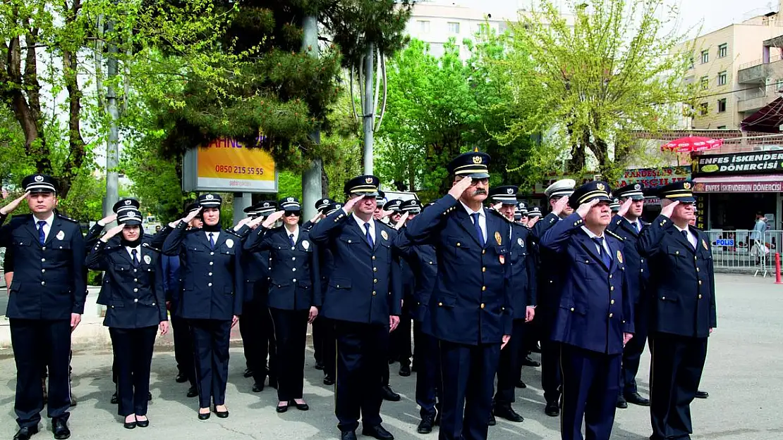 Siirt'te, Polis Teşkilatının 179. Kuruluş Yılı Kutlandı