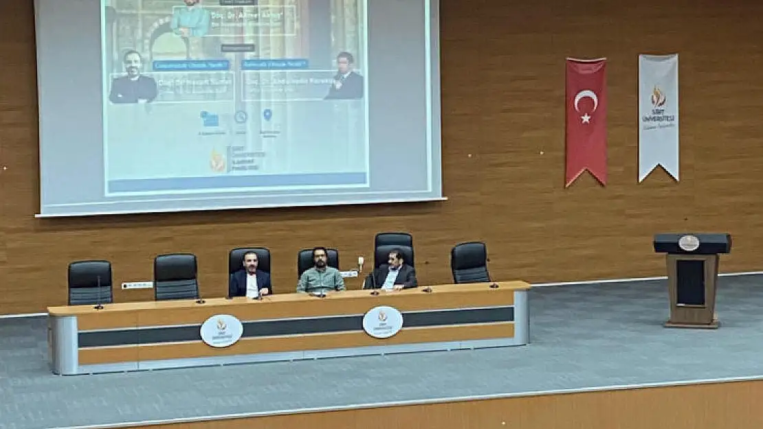 Siirt'te 'Üniversiteli Olma Bilinci' Paneli