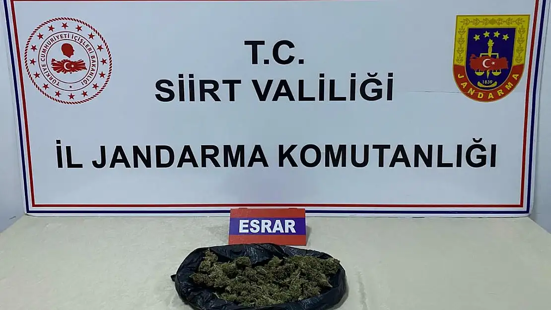 Siirt'te 'Uyuşturucuyla Mücadele Kararlılıkla Devam Ediyor'