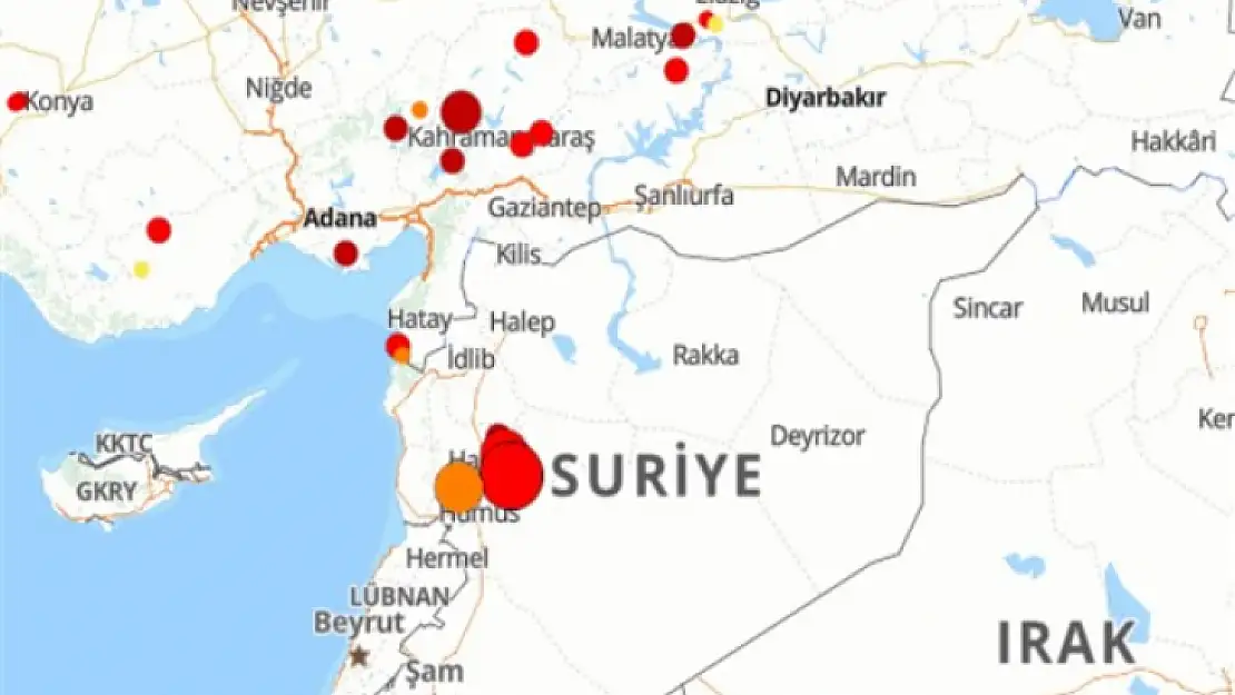 Suriye'de 5,2'lik deprem: Deprem Türkiye'de de hissedildi