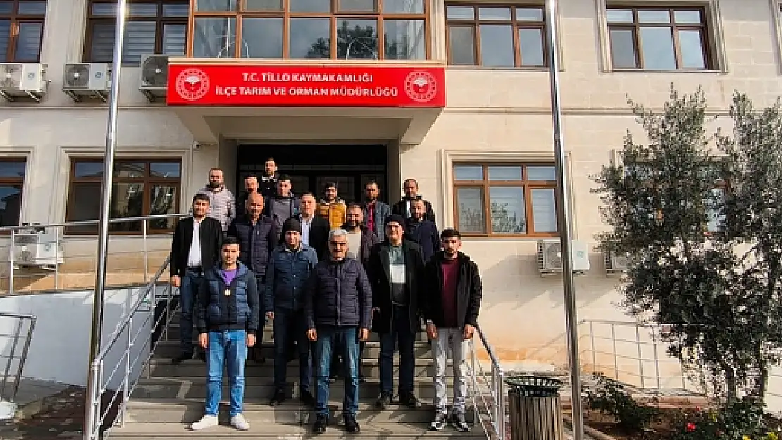 Tillo İlçe Tarım ve Orman Müdürlüğü Tarafından Arıcılık Kursu Verildi