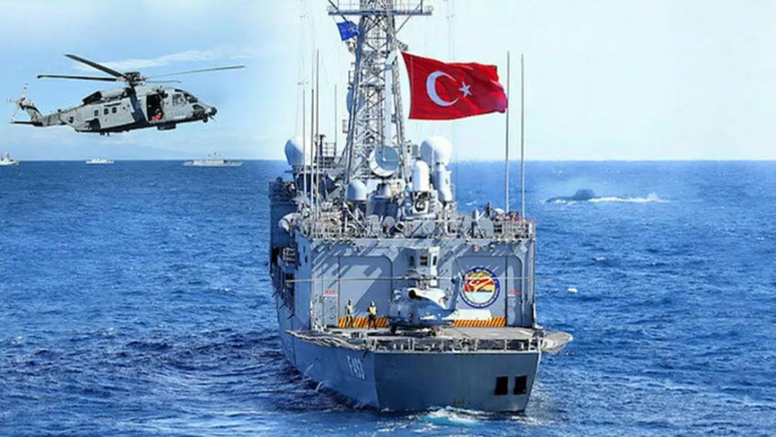 Türk Donanması Akdeniz'de