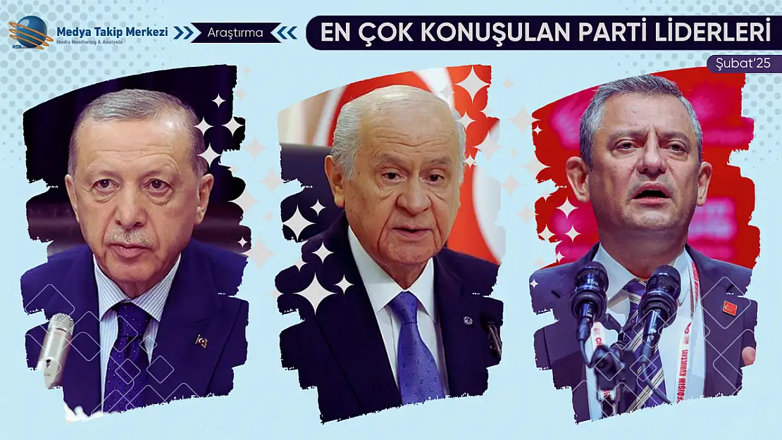 Türkiye'de En Çok Konuşulan Parti Liderleri | Şubat'25