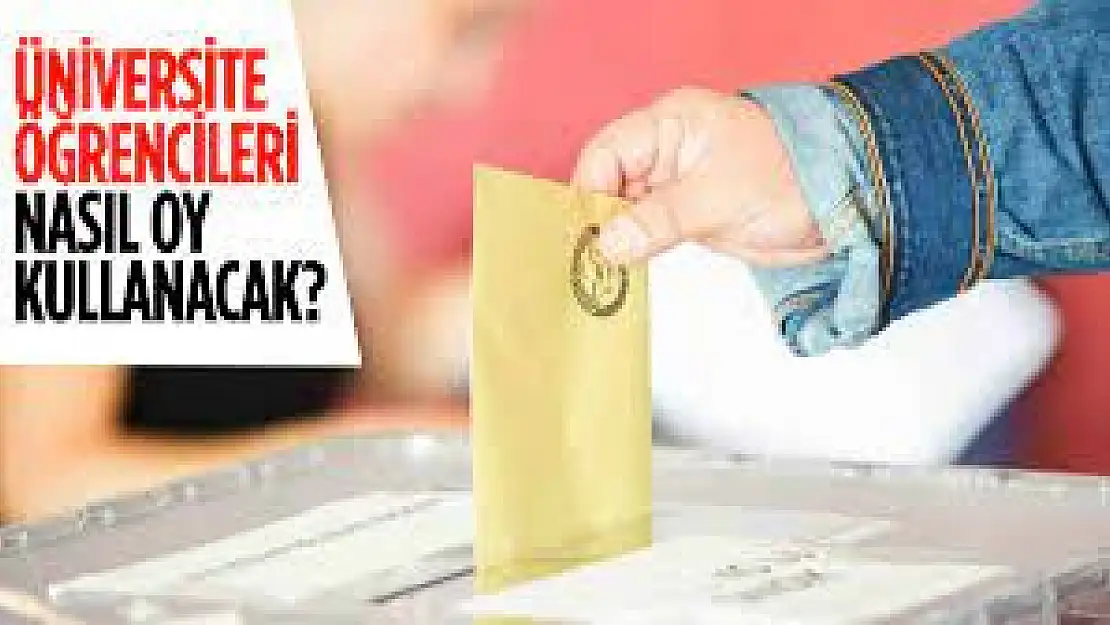 Üniversite Öğrencileri Dikkat: Yerel Seçimlerde Oy Kullanabilmek İçin  En Geç 1 Ekim'e Kadar Yeni Adres  Bildiriminde Bulunmalısınız!