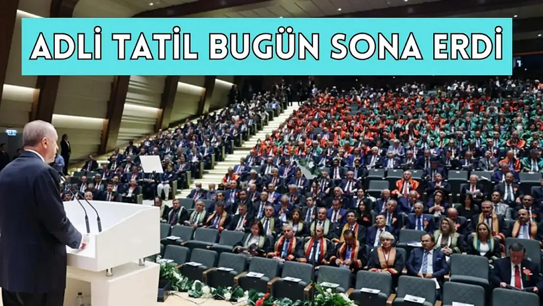 Yeni Adli Yıl Başladı