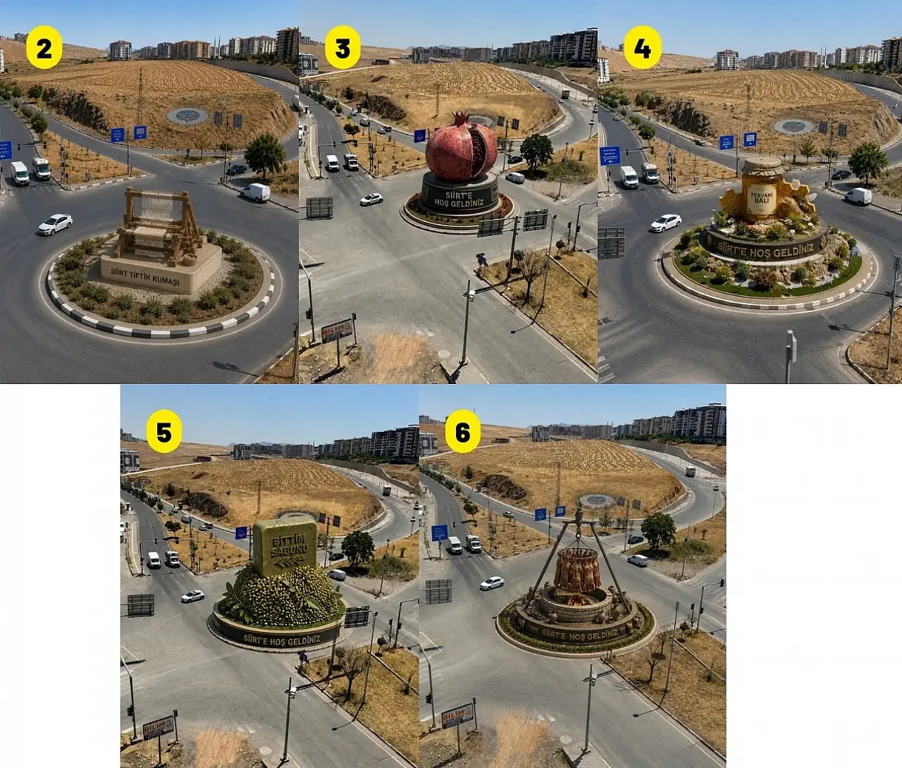 Siirt'in Yeni Simgesi İçin 7 Bin 470 Kişi Oy Kullandı: Siirt'in Girişine Yapılması İstenen Simge Belli Oldu