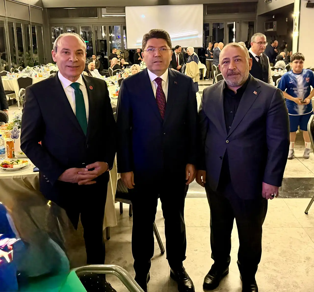 Siirtli Onursal Başkan Seyithan Solmaz, Bakan Yardımcısı Tarıkdaroğlu, Soylu ve Tunç ile Bir Araya Geldi
