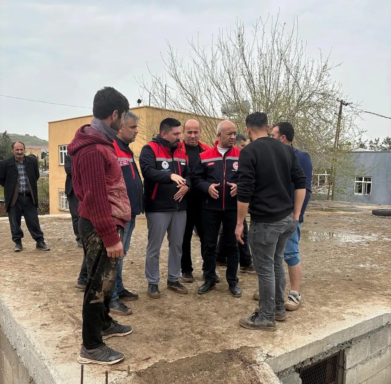 Siirt'te Yoğun Yağış Tarımı Vurdu: Hasar Tespit Çalışmaları Yapıldı