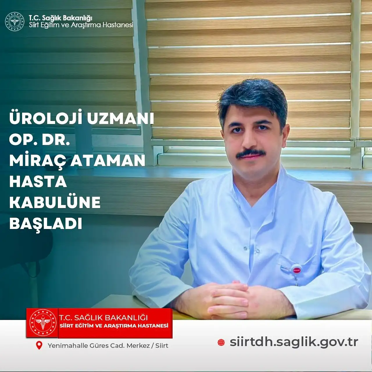 Op. Dr. Miraç Ataman - Üroloji Uzmanı