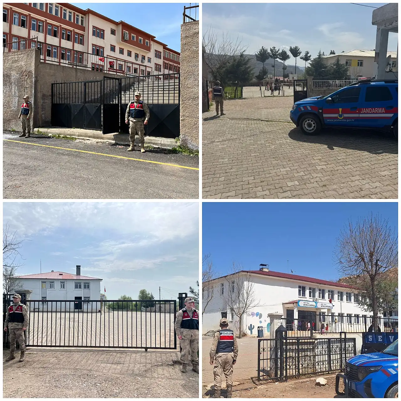 Siirt'te Okul Çevrelerinde Sıkı Denetim: 2 Bin 100 Kişi Kontrol Edildi