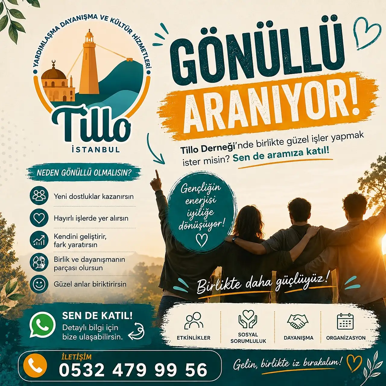 İstanbul Tillo Derneği Gönüllülerini Arıyor