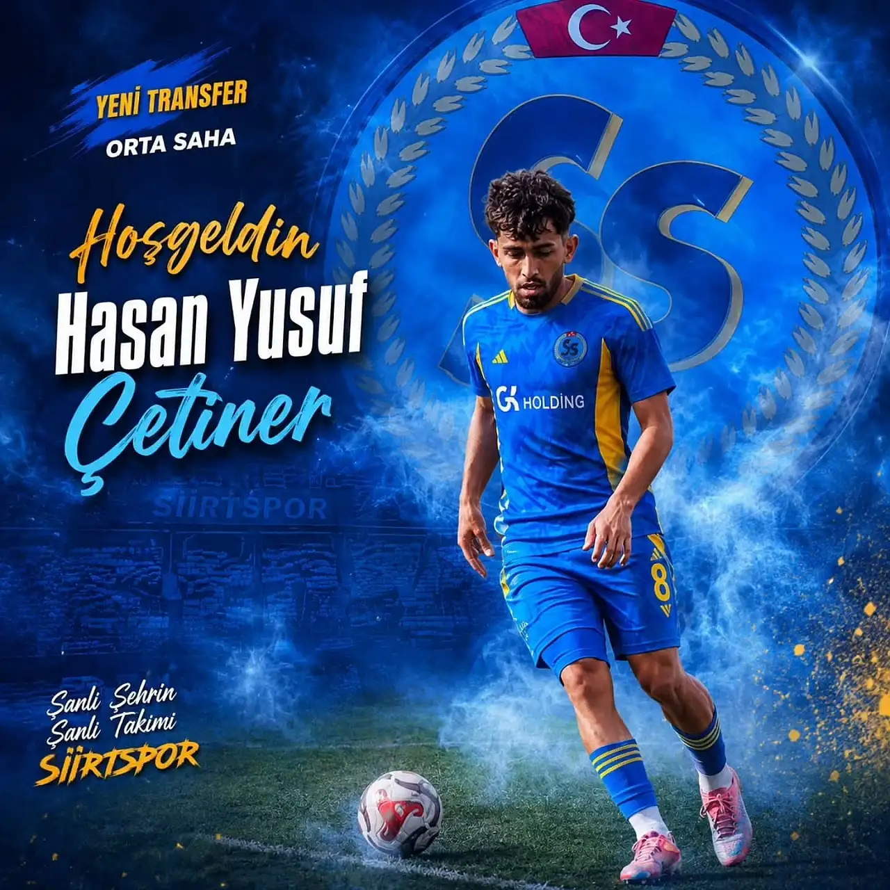 Siirt Spor FK'dan Yeni Transfer: Hasan Yusuf Çetiner Kadroda
