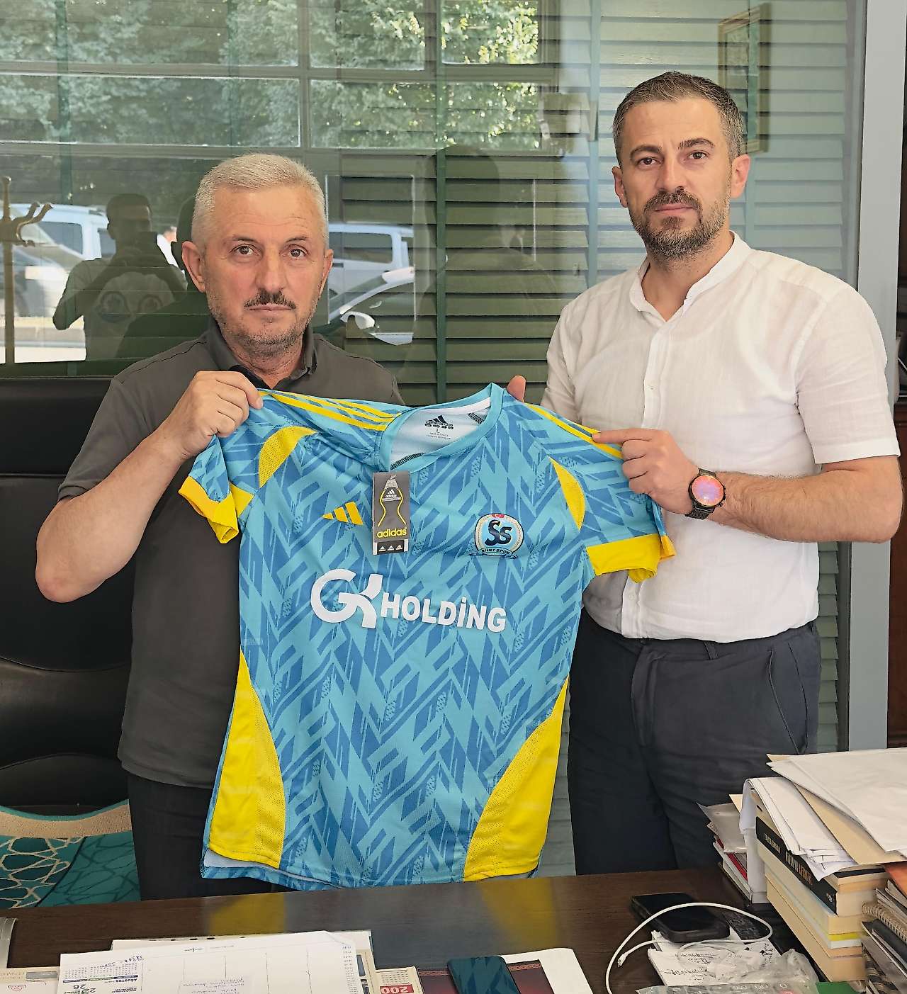 İrfan İçin'den Eski Başkan Beşir İlçin'e Anlamlı Ziyaret