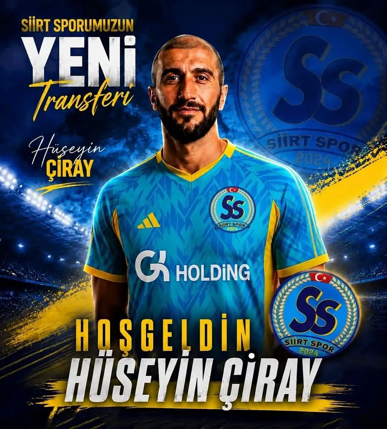 Siirt Spor'dan Hüseyin Çiray Transferi