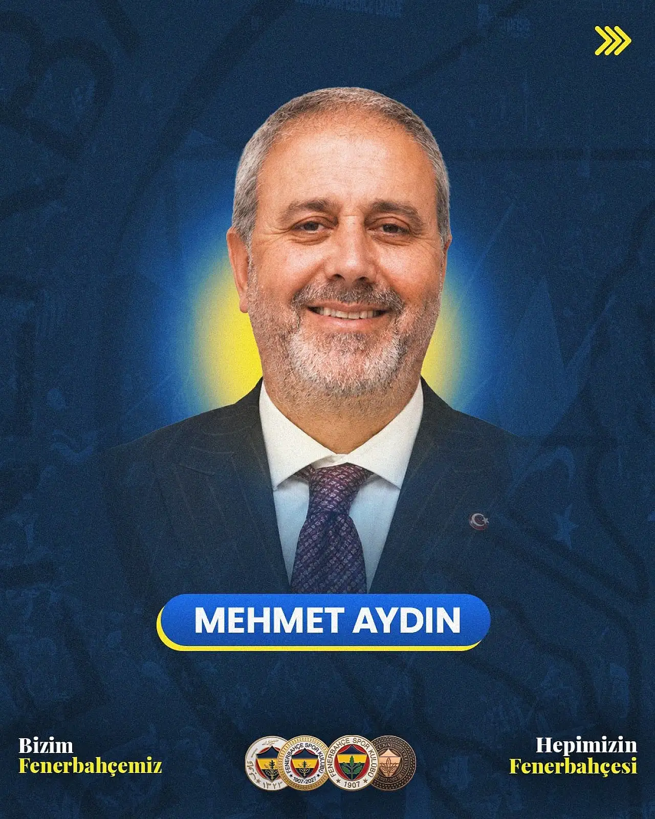 Siirtli İş İnsanı Mehmet Aydın, Aziz Yıldırım'ın Yönetim Listesinde Yer Aldı