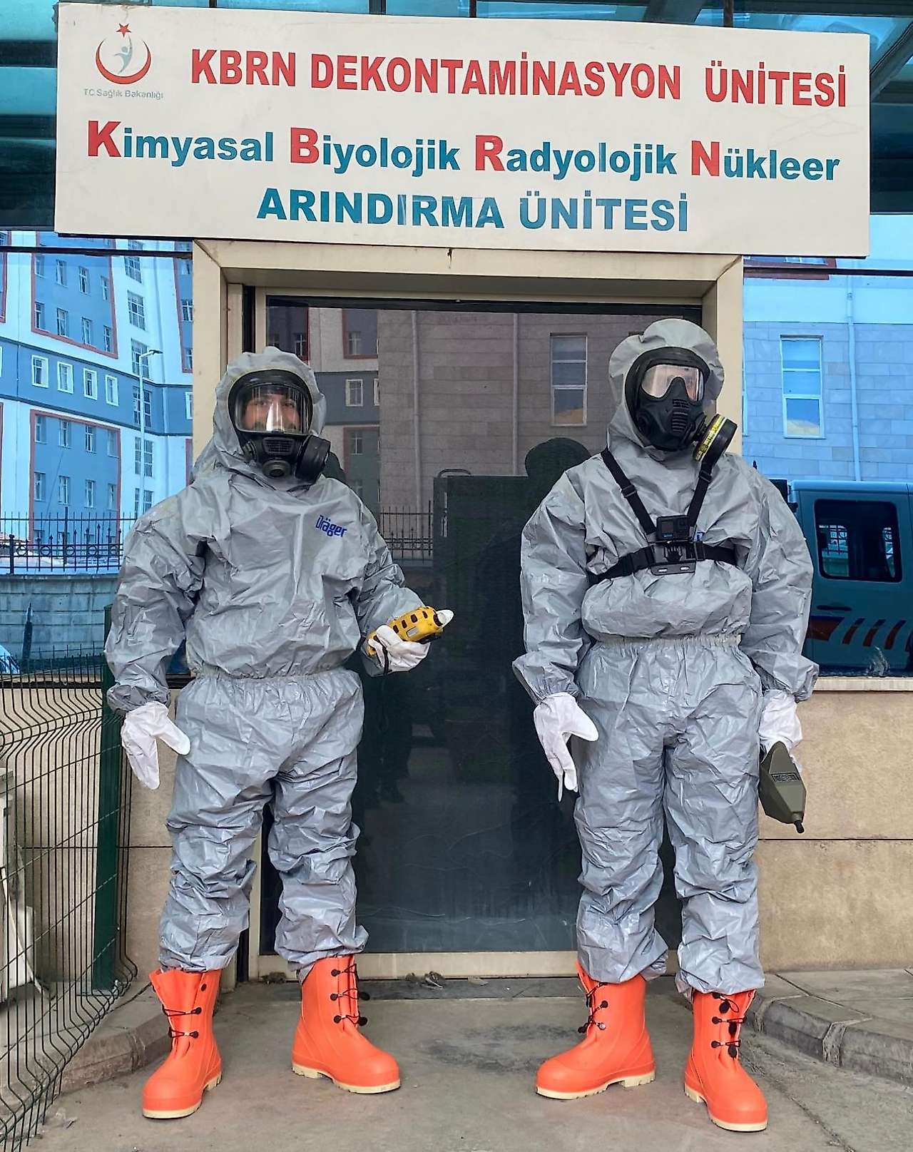 Siirt'te KBRN Tatbikatı Gerçeğini Aratmadı