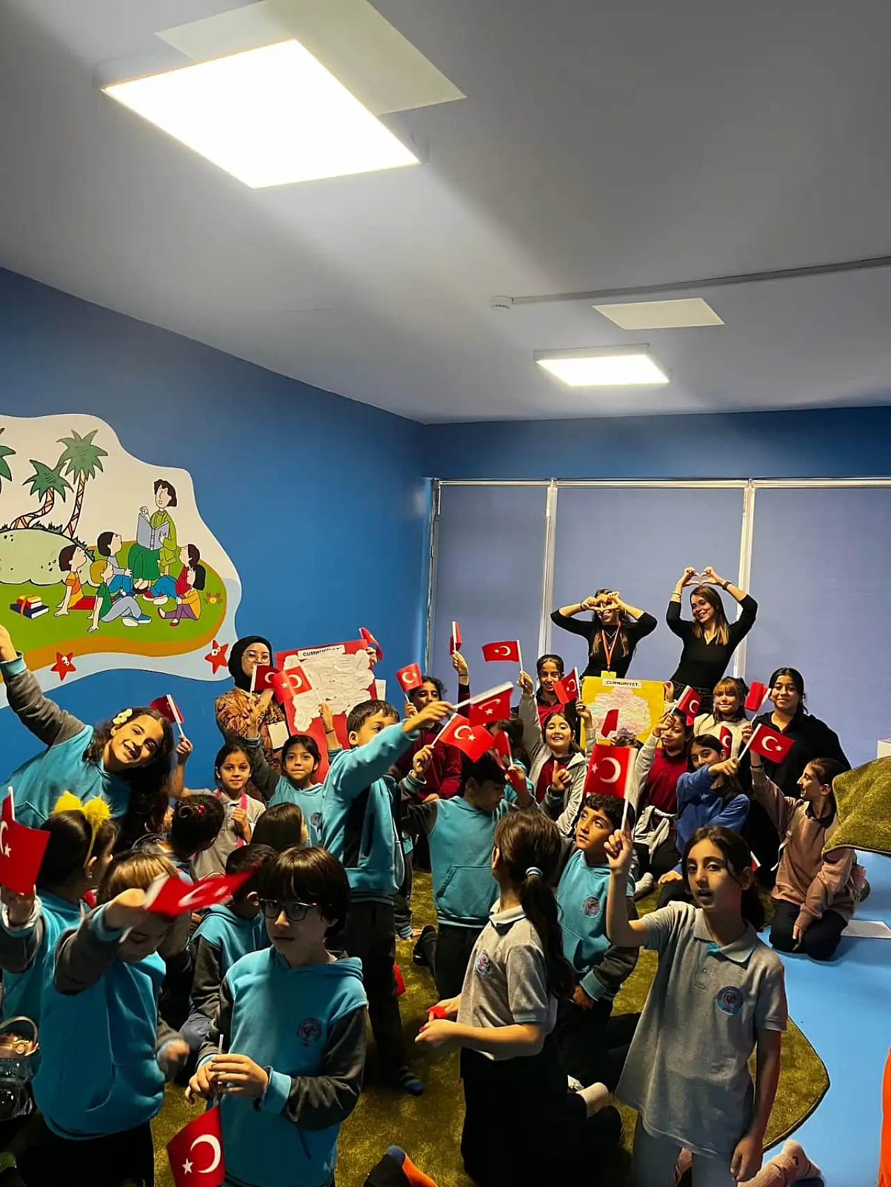 Cumhuriyet'in 102. Yılı TEGV Siirt'te Renkli Etkinliklerle Kutlandı