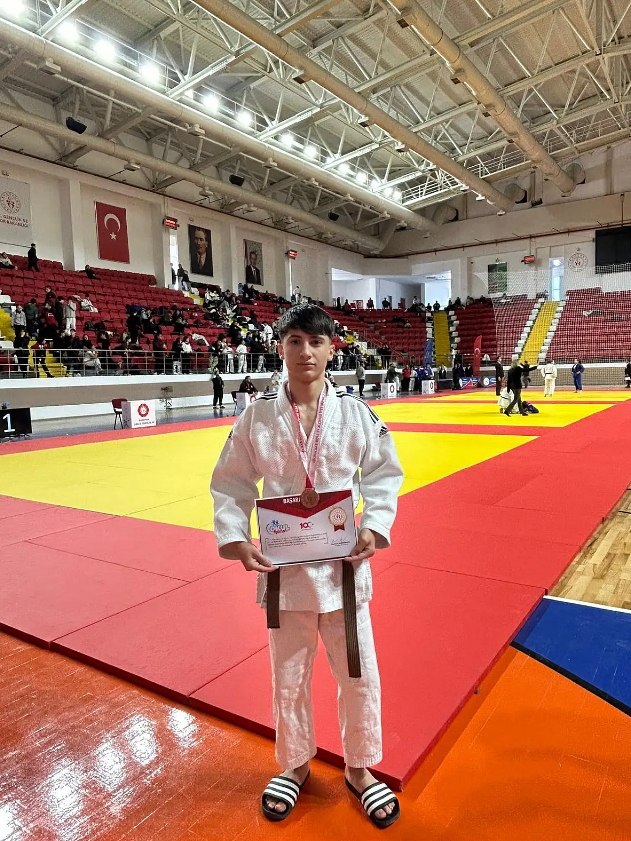 Siirtli judocu Türkiye üçüncüsü oldu