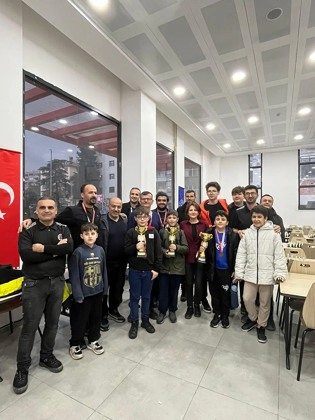 Siirt'te Satranç Turnuvasında Dereceye Girenler Belli Oldu
