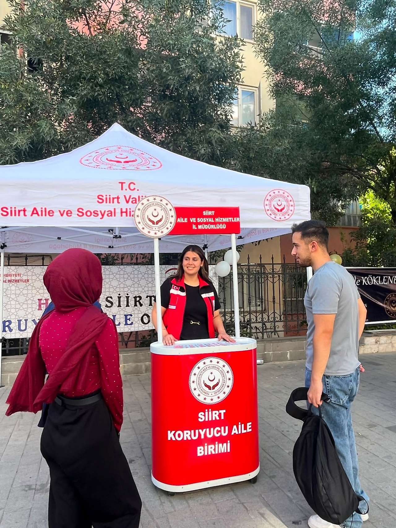 Siirt'te Koruyucu Aile Hizmeti İçin Farkındalık Standı Açıldı