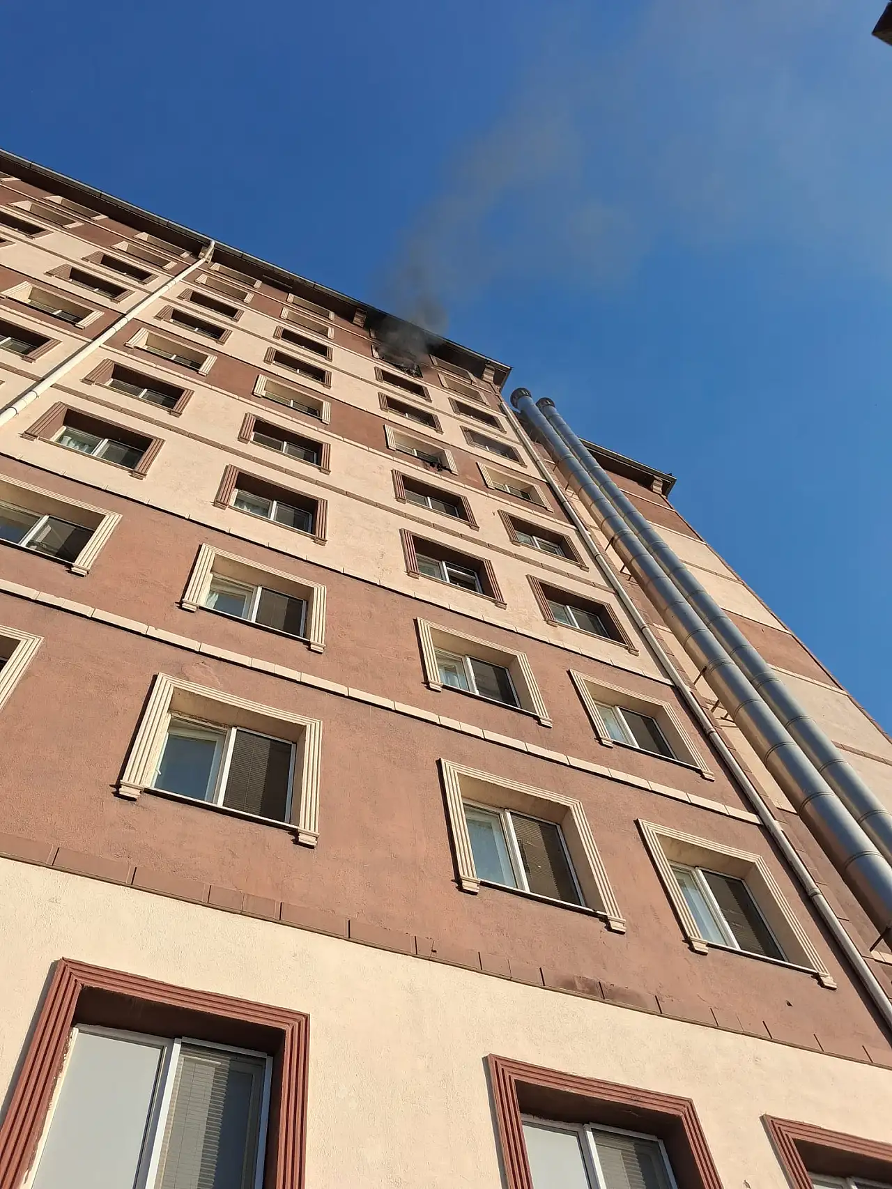 Siirt Hassa Hatun Kız Öğrenci Yurdunda Yangın: 1 Yaralı