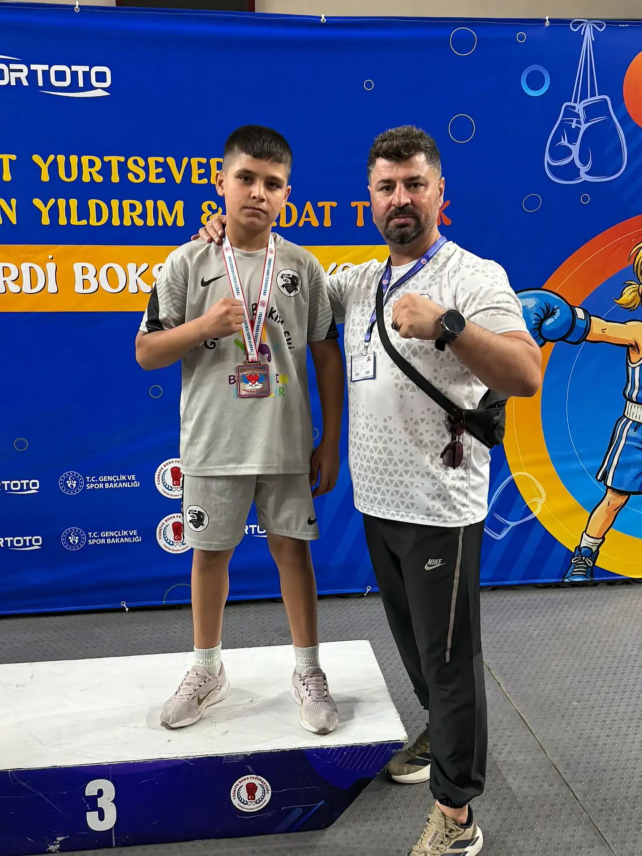 Siirtli Muhammed Sağır, Türkiye 3'üncüsü oldu