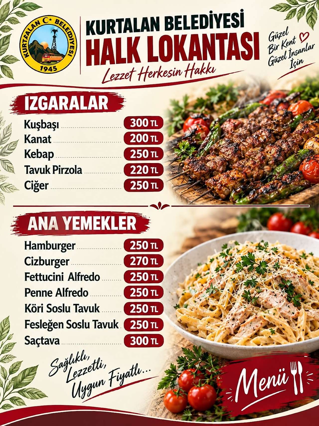Kurtalan Halk Lokantası'nda Izgara Çeşitleri De Yapılmaya Başlandı: Menü Ve Fiyatlar Belli Oldu