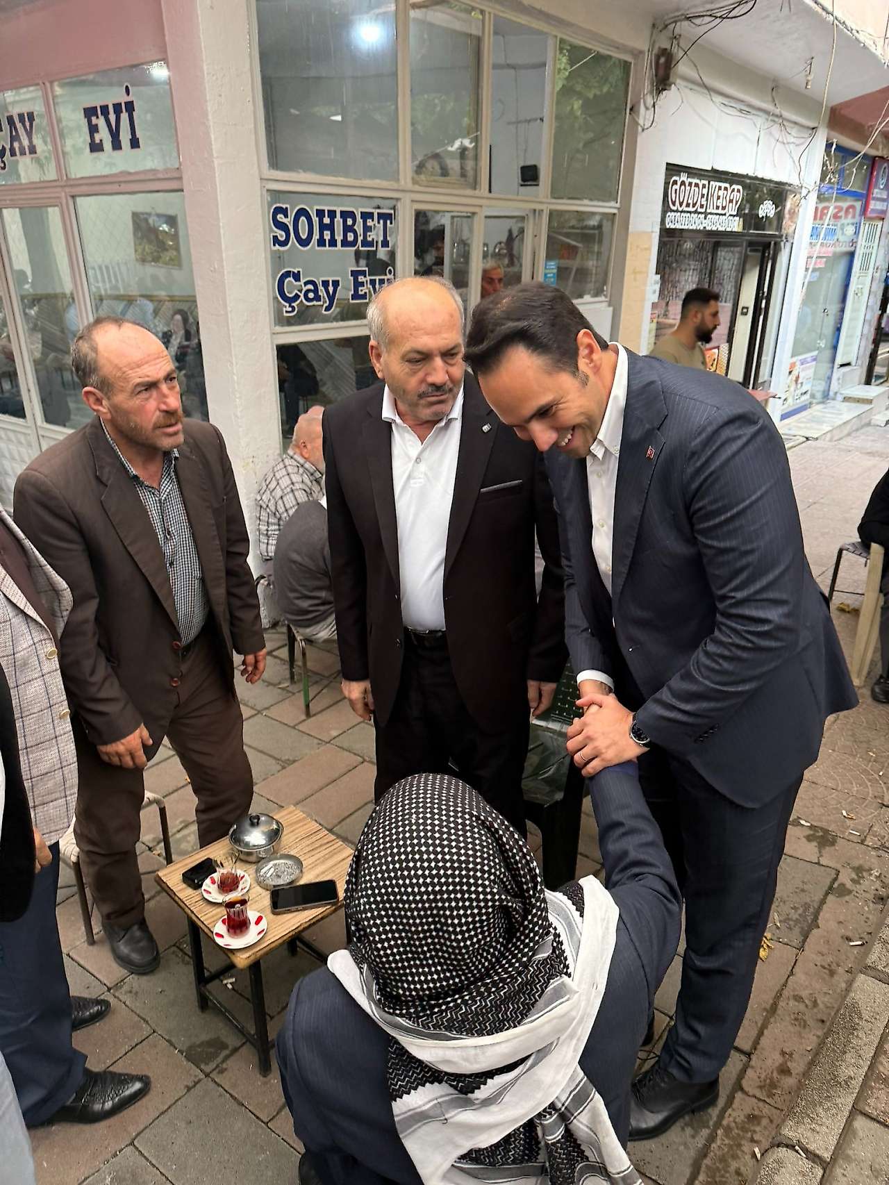 Doğru Yol Partisi Genel Başkanı Küpeli Siirt'te Esnaf Ve Vatandaşlarla Buluştu