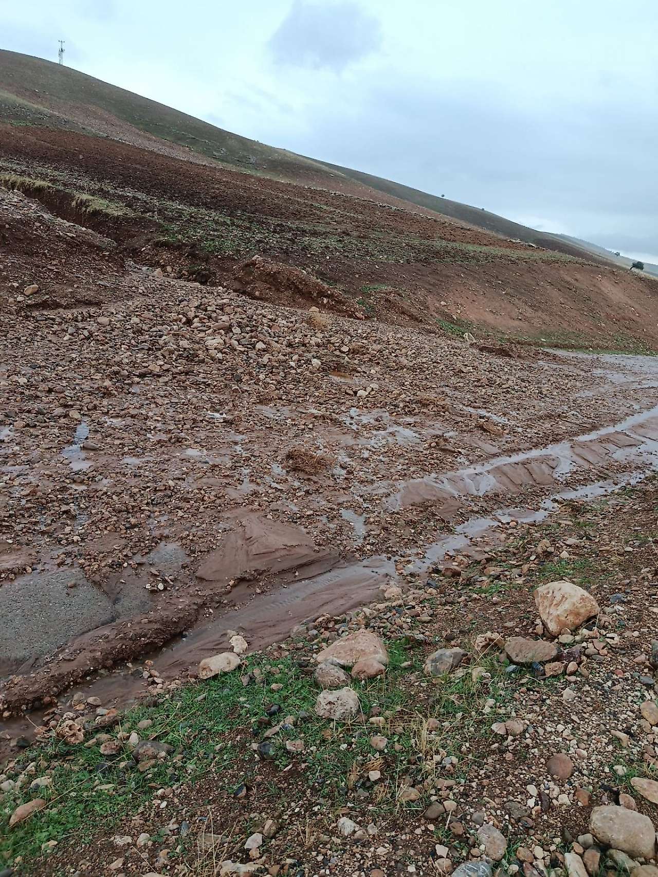 Siirt'te Heyelan Temizlendi: Kapanan Köy Yolları Yeniden Ulaşıma Açıldı