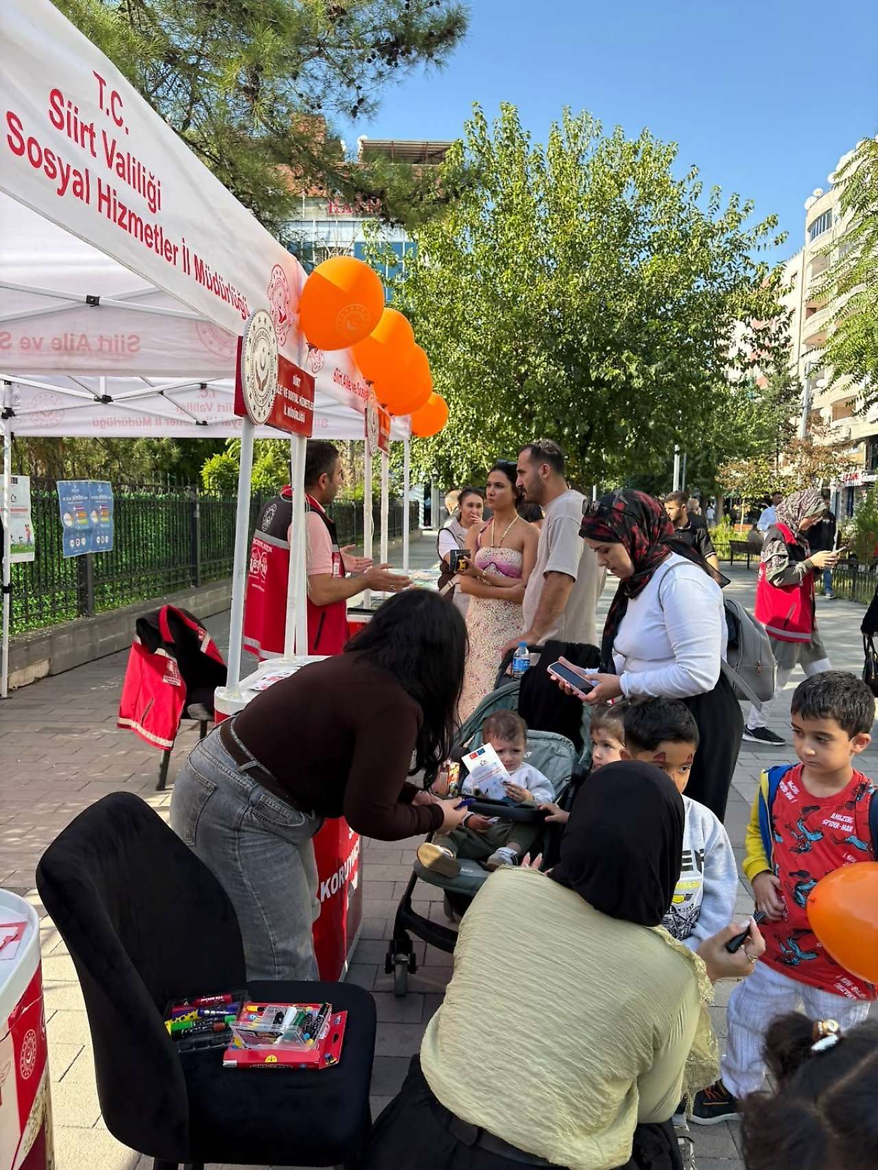 Siirt Güres Caddesi'nde Kadına Yönelik Şiddetle Mücadele Buluşması