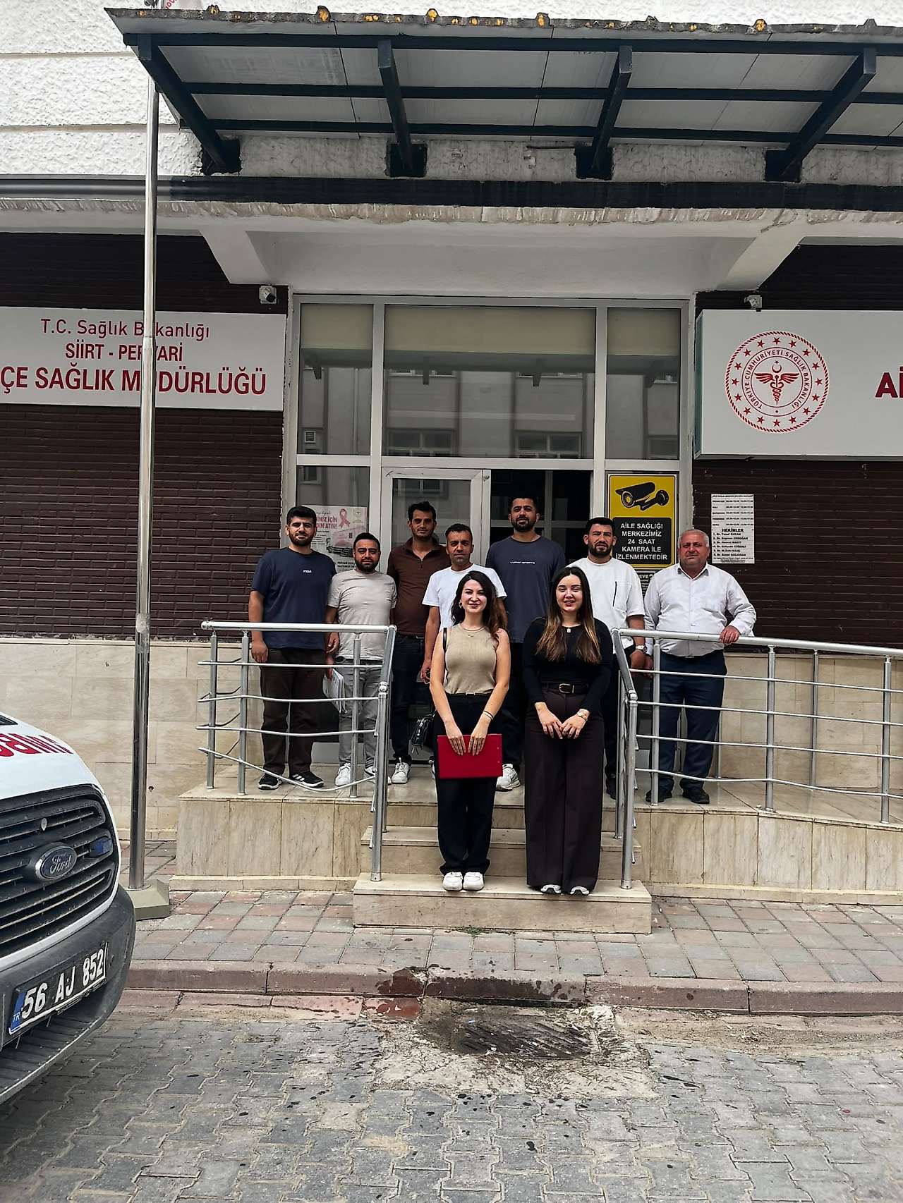 Siirt Pervari'de Sağlık Tesislerinde İSG Denetimi Yapıldı