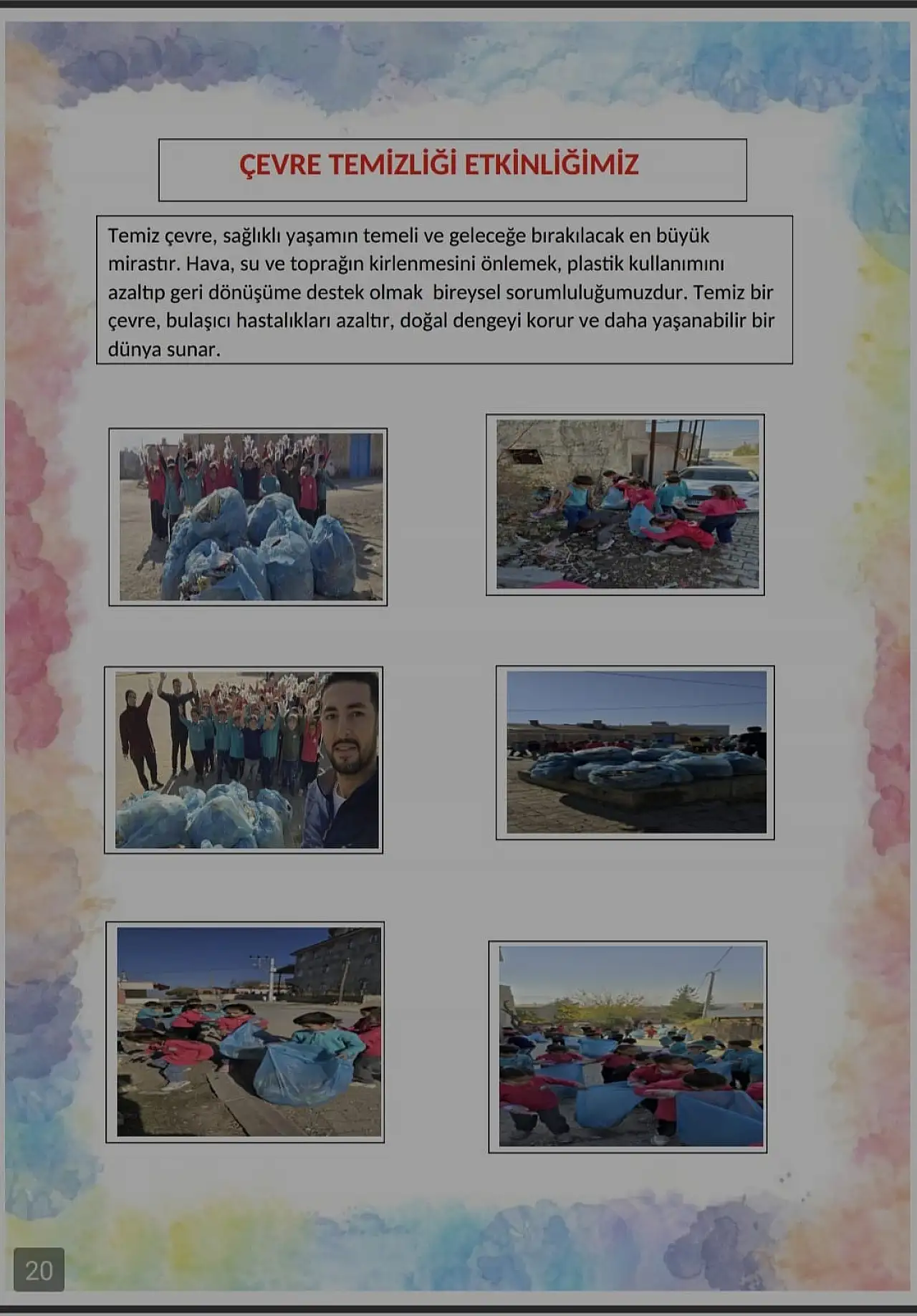 Siirt Bölüktepe İlkokulu'nun Hazırladığı Dergi Yayında