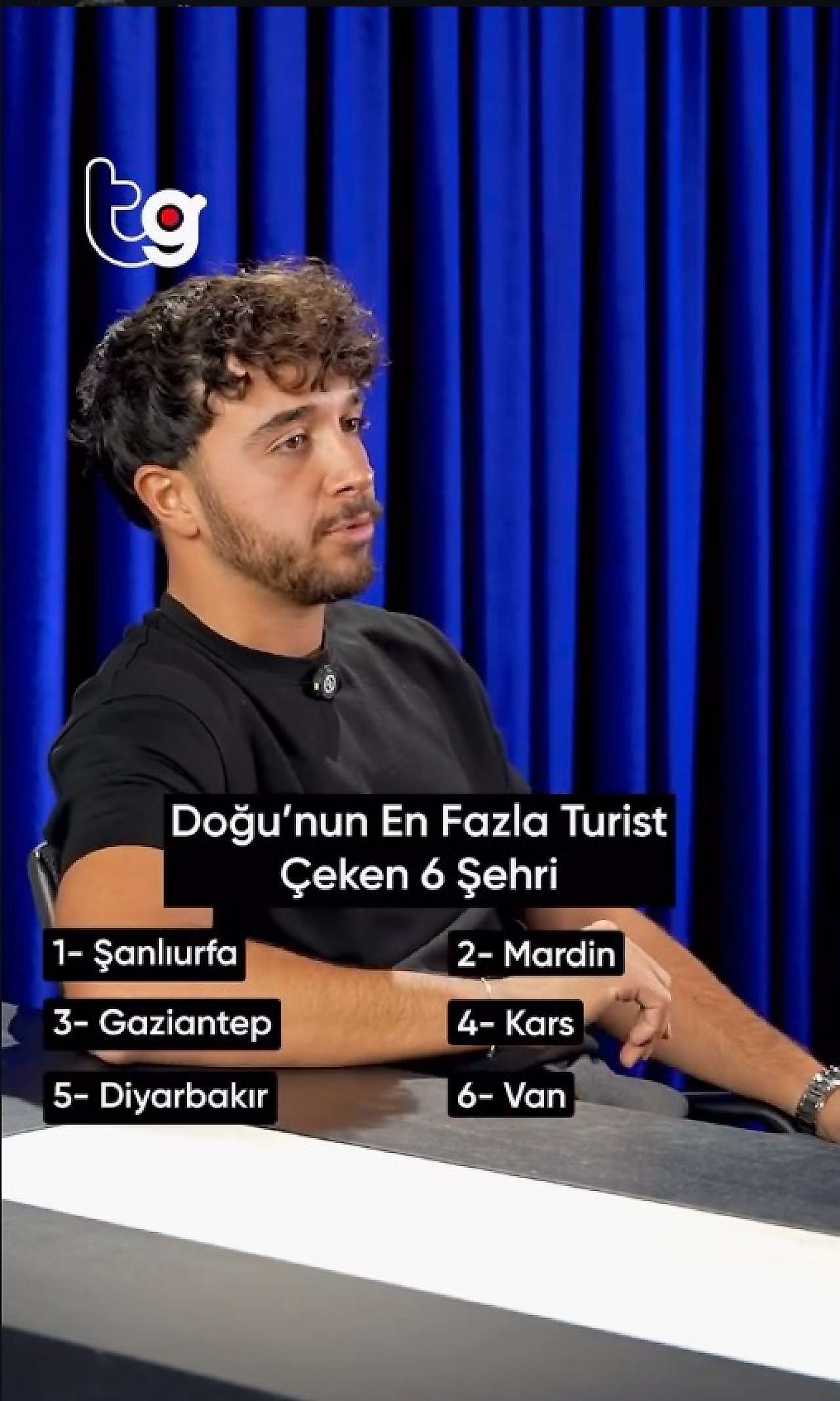 “Doğu’nun en fazla turist çeken 6 şehri” başlığıyla paylaşılan liste