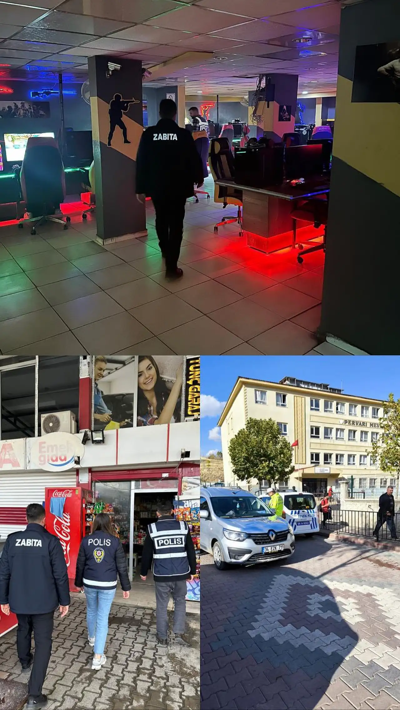 Siirt'te Okul Çevrelerinde Sıkı Denetim: 2 Bin 100 Kişi Kontrol Edildi