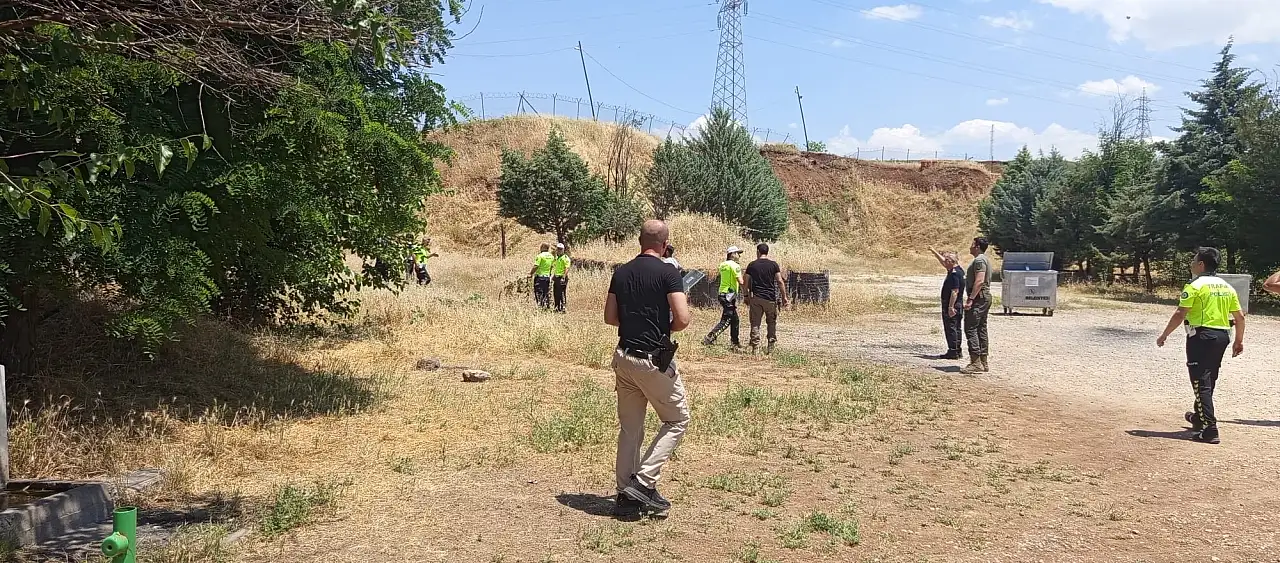 Siirt Bölge Trafik Yakınında Yangın: Kaynak Kıvılcımı Otluk Alanı Yaktı